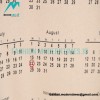   Maison Margiela - Classic Digital Calendar Printed Short Sleeve
