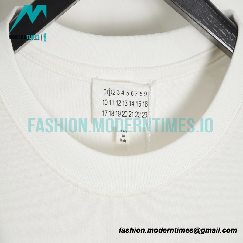 Maison Margiela - 21SS Long Fall Tape Short-sleeved T-shirt