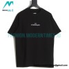 Maison Margiela - Black And White Reversed Letters Embroidered Short Sleeves