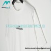 Maison Margiela - Black And White Reversed Letters Embroidered Short Sleeves