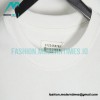 Maison Margiela - Black And White Reversed Letters Embroidered Short Sleeves