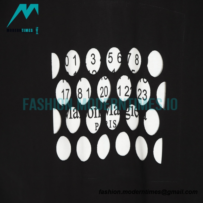 Maison Margiela - Ripped Classic Letter Short Sleeve