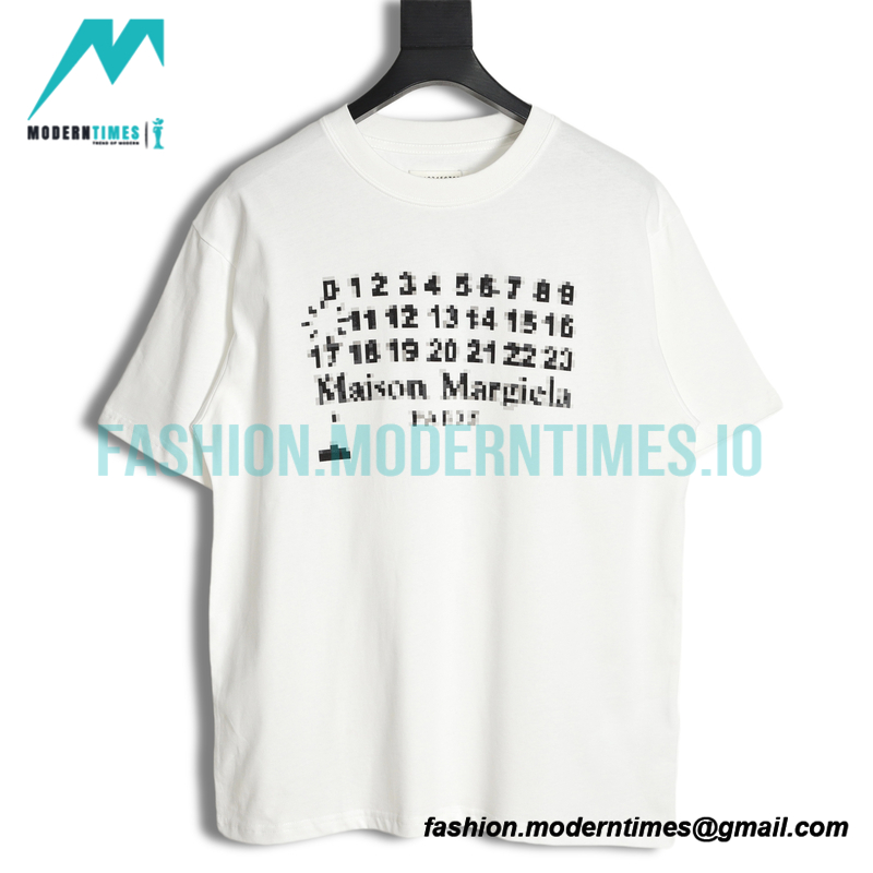 Maison Margiela - Mosaic Classic Letter Short Sleeve