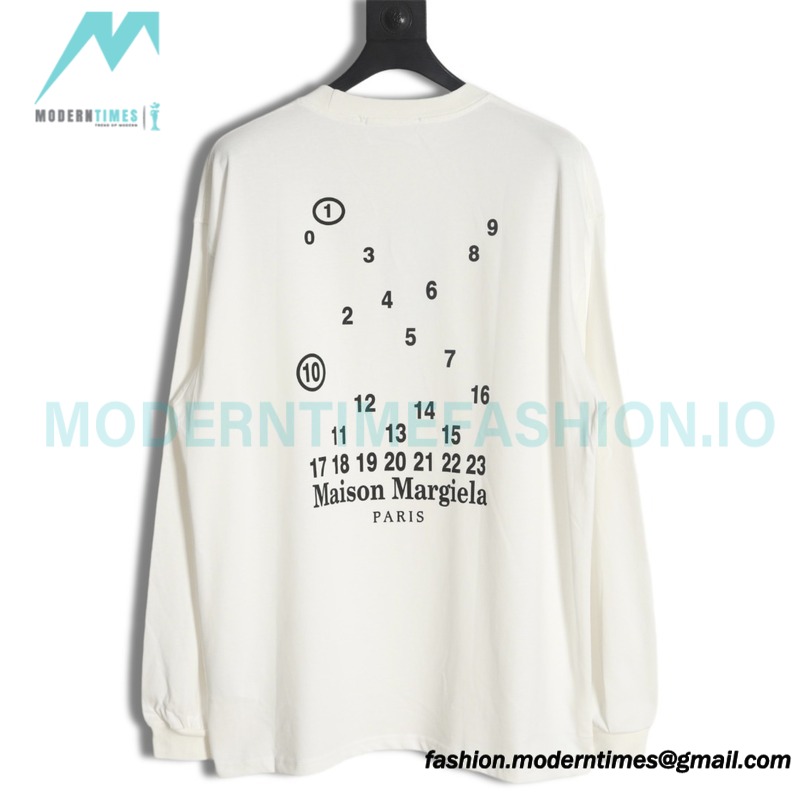 Maison Margiela - Back Number Long-sleeves