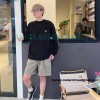 Mastermind Japan - Carhartt Co-branded Skull Long Sleeve T-shirt