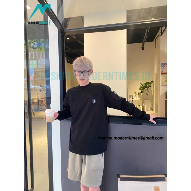 Mastermind Japan - Carhartt Co-branded Skull Long Sleeve T-shirt