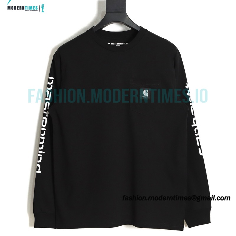 Mastermind Japan - Carhartt Co-branded Skull Long Sleeve T-shirt