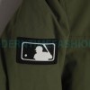 MLB - Chest Embroidered Logo Fur Collar Hooded Down Jacket