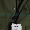 MLB - Chest Embroidered Logo Fur Collar Hooded Down Jacket