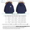 MLB - Chest Embroidered Logo Fur Collar Hooded Down Jacket