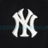 MLB - Chest Embroidered Logo Fur Collar Hooded Down Jacket