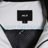 MLB - Chest Embroidered Logo Fur Collar Hooded Down Jacket