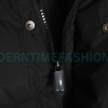MLB - Button Label Embroidered Short Thickened Down Jacket