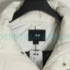 MLB - Button Label Embroidered Short Thickened Down Jacket