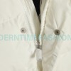 MLB - Button Label Embroidered Short Thickened Down Jacket