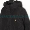 MLB - Button Small Embroidered Logo Long Down Jacket