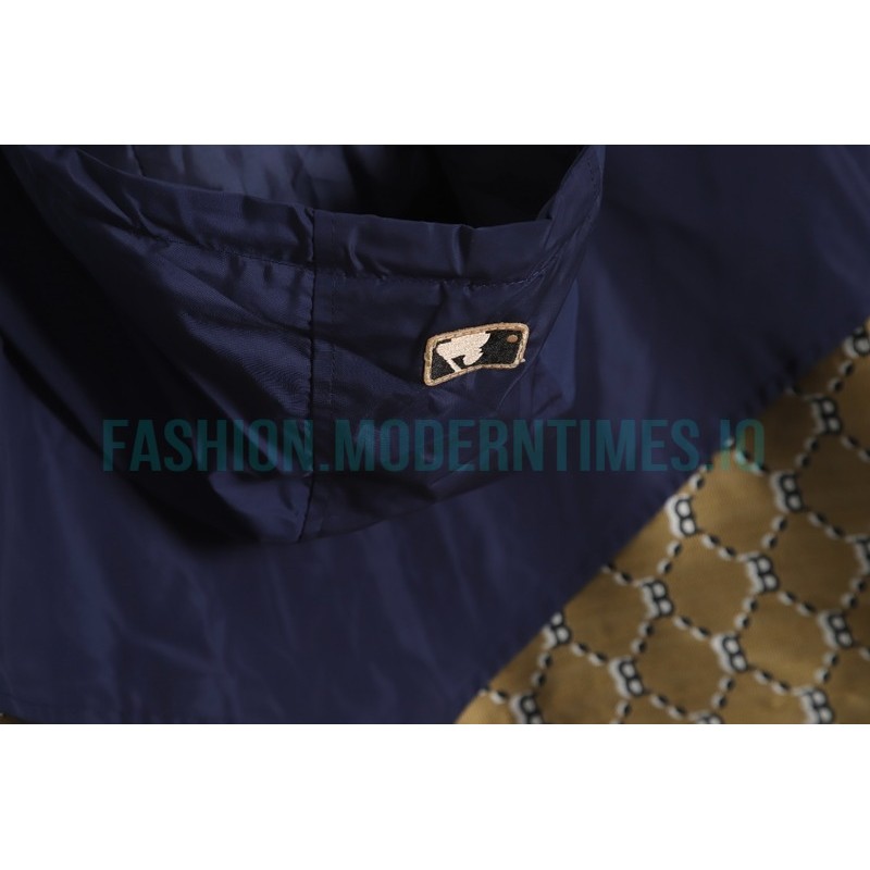 MLB - Logo printed Letter Hooded Long-sleeved Printed Jacket