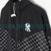 MLB - Logo printed Letter Hooded Long-sleeved Printed Jacket