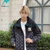 MLB - Logo printed Letter Hooded Long-sleeved Printed Jacket