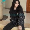 MLB - Logo printed Letter Hooded Long-sleeved Printed Jacket