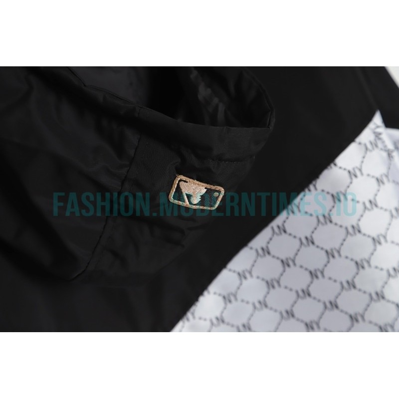 MLB - Logo printed Letter Hooded Long-sleeved Printed Jacket