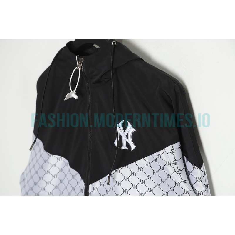 MLB - Logo printed Letter Hooded Long-sleeved Printed Jacket