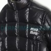 Miu Miu - 23FW Check Bread Short Down Jacket