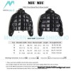 Miu Miu - 23FW Check Bread Short Down Jacket