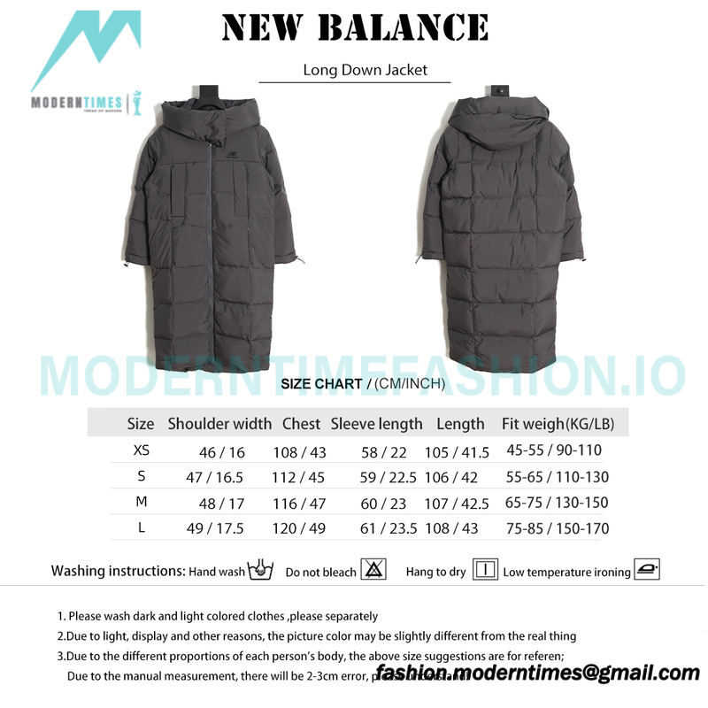 New Balance - Long Down Jacket