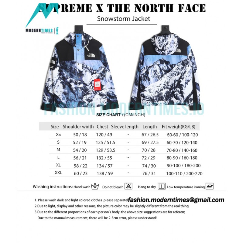 Supreme - The North Face Snowstorm Jacket