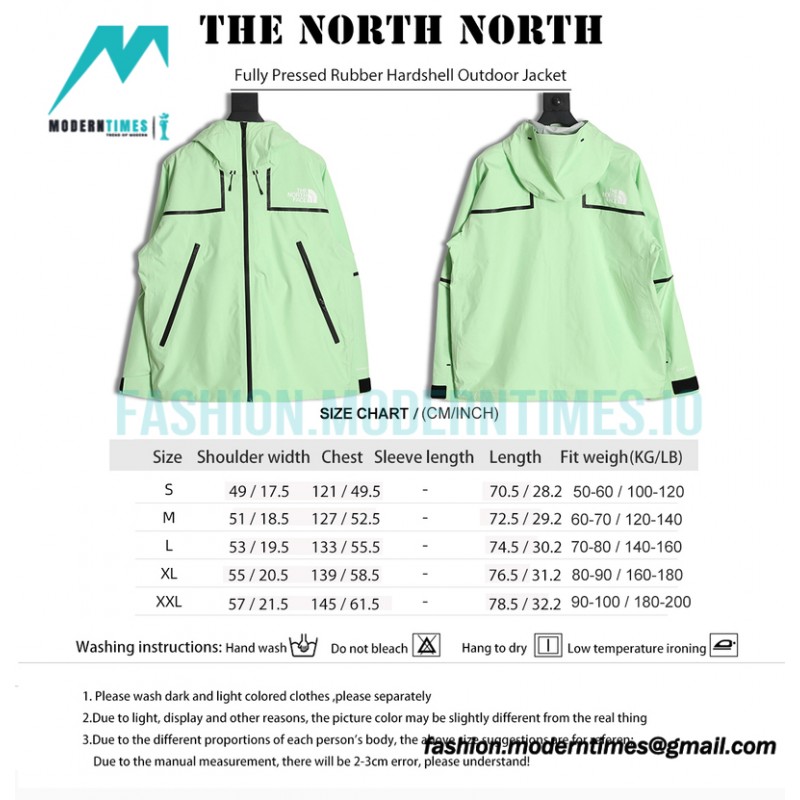 The North Face - Fully Pressed Rubber Hardshell Outdoor Jacket