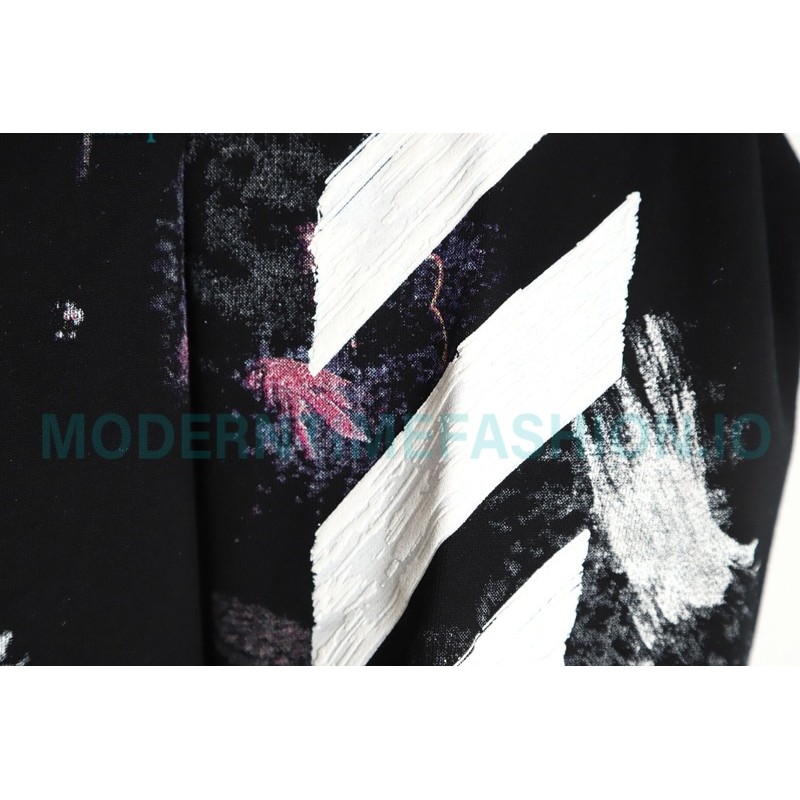 Off White - Starry Sky Fireworks Hoodie