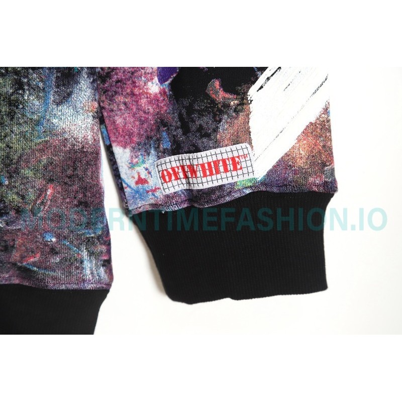 Off White - Starry Sky Fireworks Hoodie