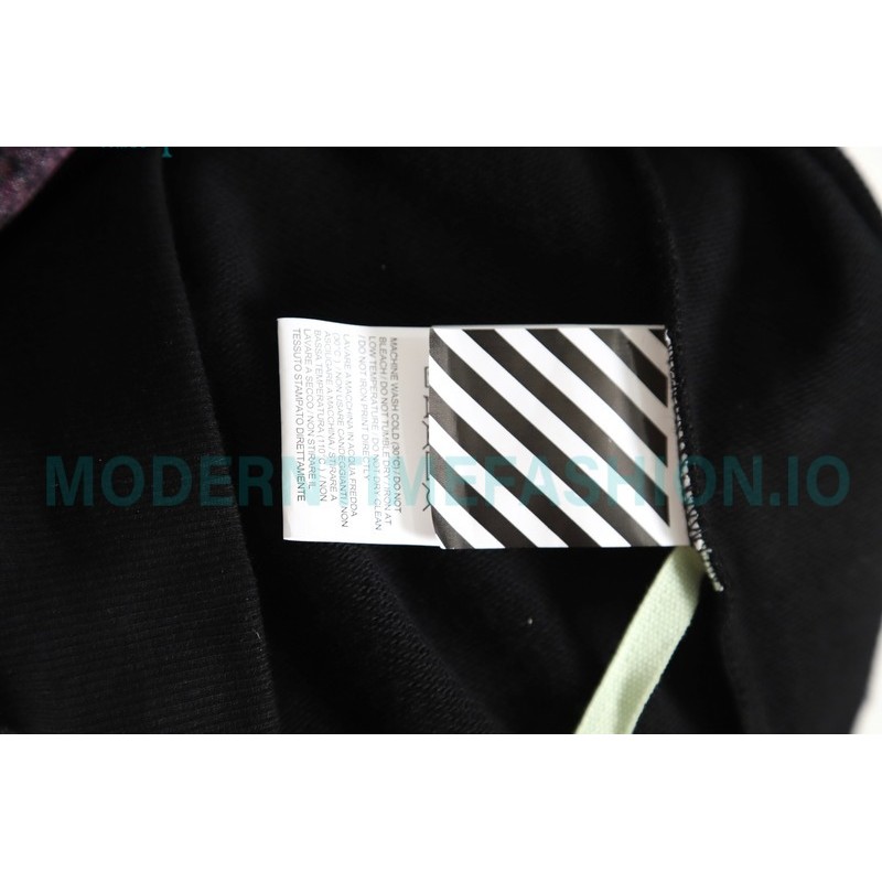 Off White - Starry Sky Fireworks Hoodie