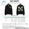 Off-White - Environmental Graffiti Ink Arrow Hoodie