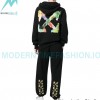 Off-White - Environmental Graffiti Ink Arrow Hoodie