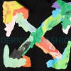 Off-White - Environmental Graffiti Ink Arrow Hoodie