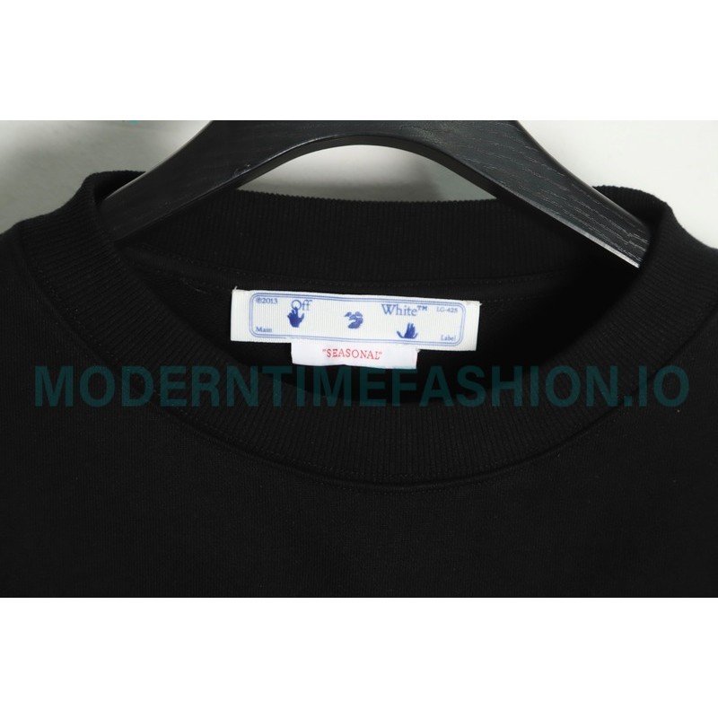  Off White - 22SS Embroidered Leaf Arrow Hoodie