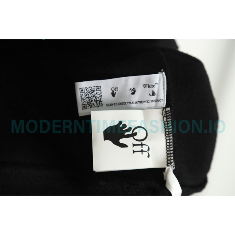  Off White - 22SS Embroidered Leaf Arrow Hoodie