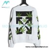  Off White - 22SS Embroidered Leaf Arrow Hoodie