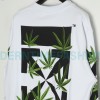  Off White - 22SS Embroidered Leaf Arrow Hoodie