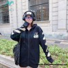 Off-White - Yellow Tape Zip-up Hoodie