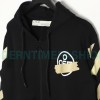 Off-White - Yellow Tape Zip-up Hoodie