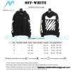 Off White - Graffiti ECG Print Hoodie