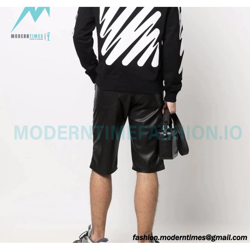 Off White - Graffiti ECG Print Hoodie