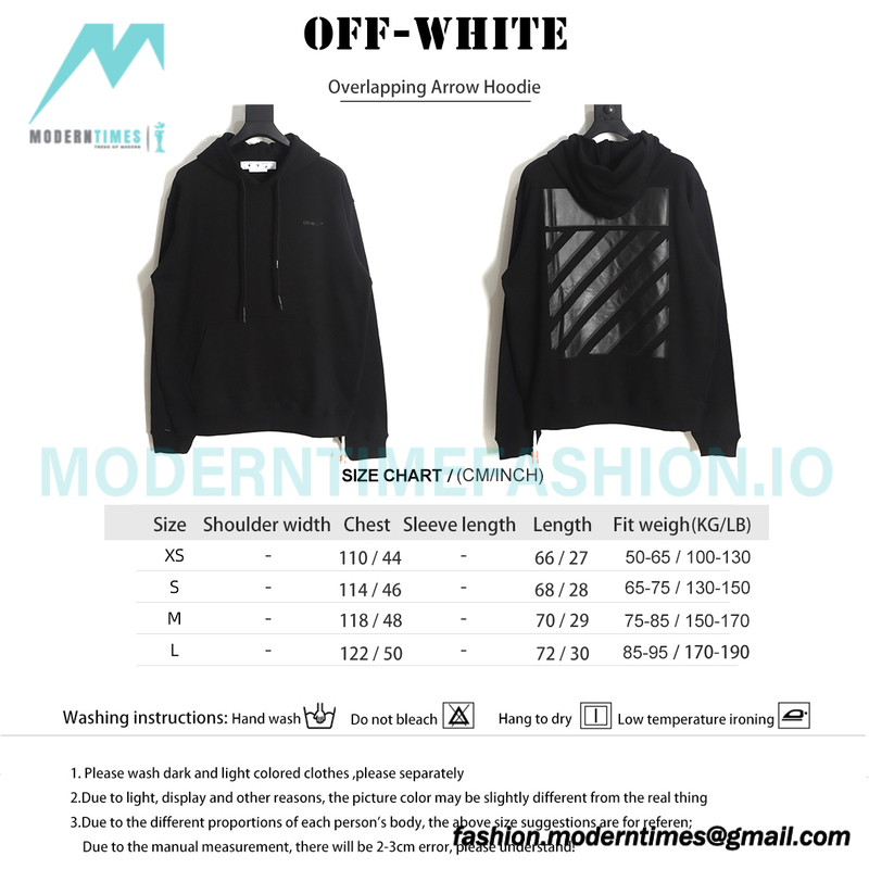 Off White - Overlapping Arrow Hoodie