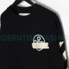 Off-White - Yellow Tape Crew neck Hoodie