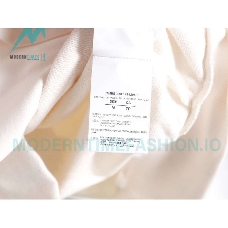 Off White - Monet Oil Painting Printed Zipper Hoodie