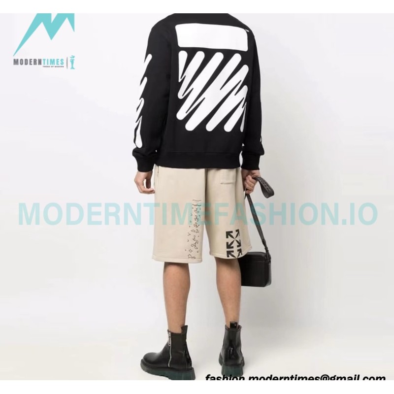 Off White - Palm Cut Print Hoodie