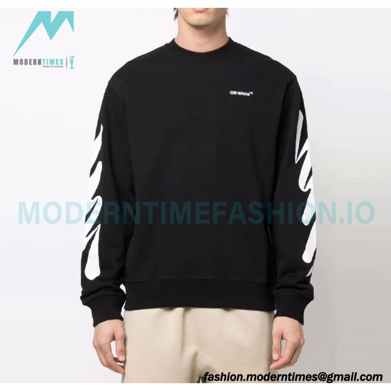 Off White - Palm Cut Print Hoodie